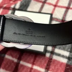 Gucci | Accessories | Only Worn Once Black Embroided Gucci  display picture 1